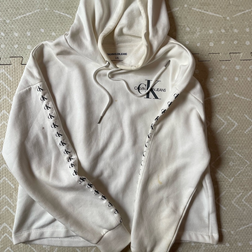 Women's Calvin Klein crop hoodie
